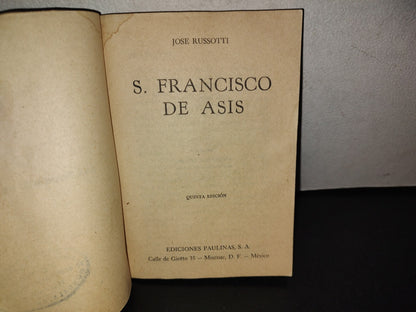153- San Francisco De Asis - José Russotti - Ediciones Paulinas, S. A. - 1956