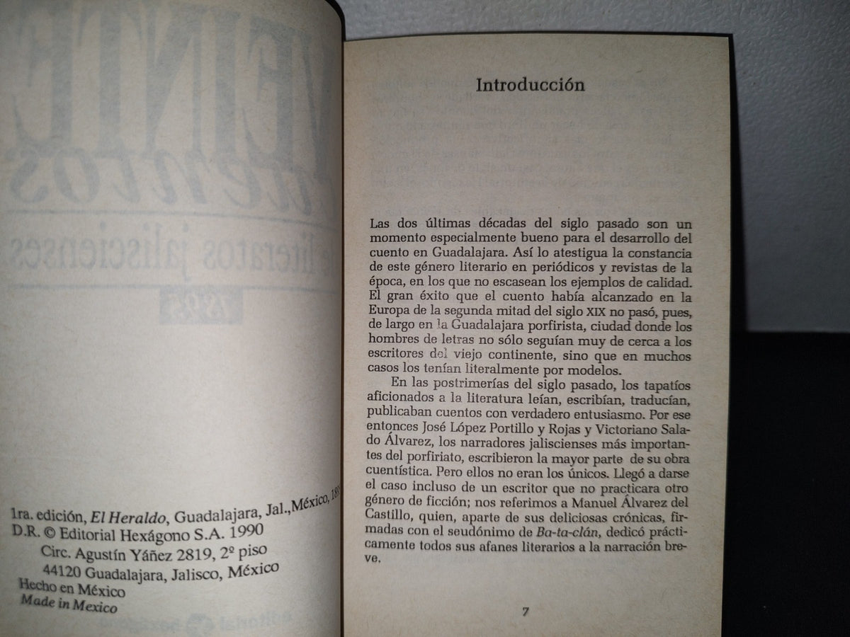 74- Veinte Cuentos De Literatos Jaliscienses