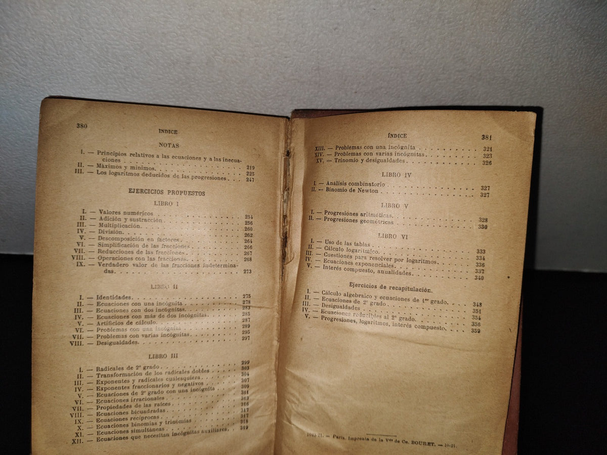 68- Elementos De Álgebra - G. M. Bruño - 1922