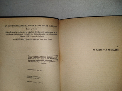 114- La Contabilidad En La Administración De Empresas - Robert N. Anthony