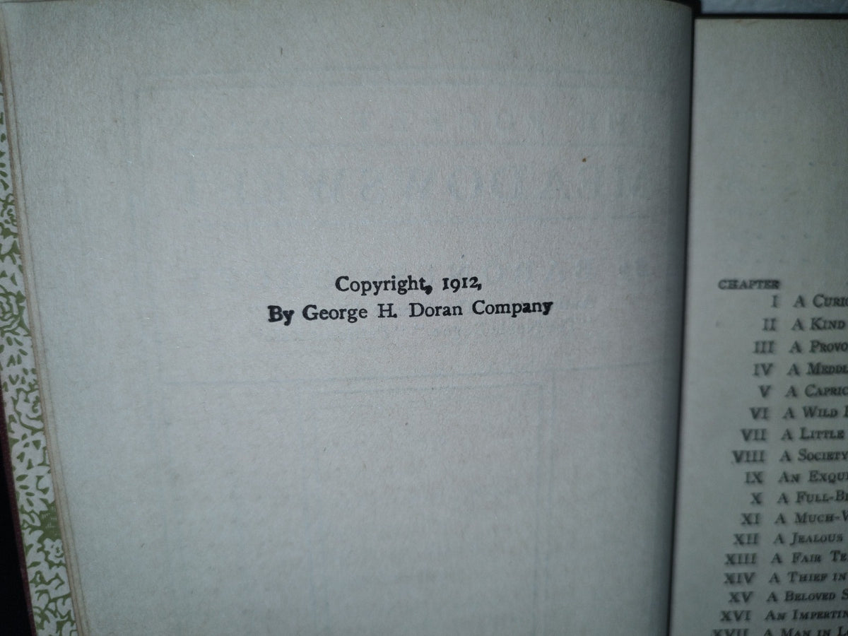 64- Meadowsweet By Baroness Orczy - George H. Doran Company, New York, 1912