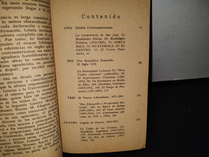 188- América Central - Mario Rodríguez - Primera Edición 1967