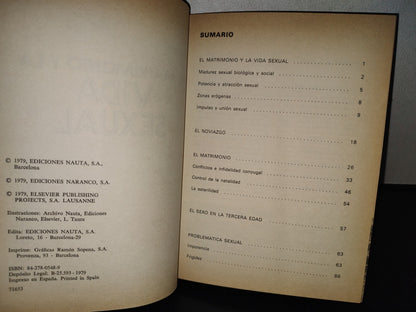143- El Matrimonio Y La Vida Sexual - Ediciones Nauta 1979