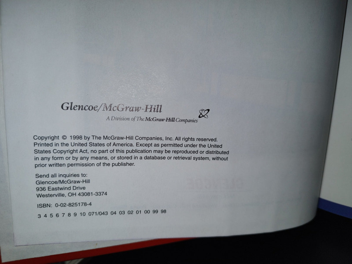 158- Algebra 2. Integration, Applications, Connections - Glencoe. Mcgraw-Hill - 1998