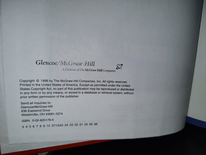 158- Algebra 2. Integration, Applications, Connections - Glencoe. Mcgraw-Hill - 1998