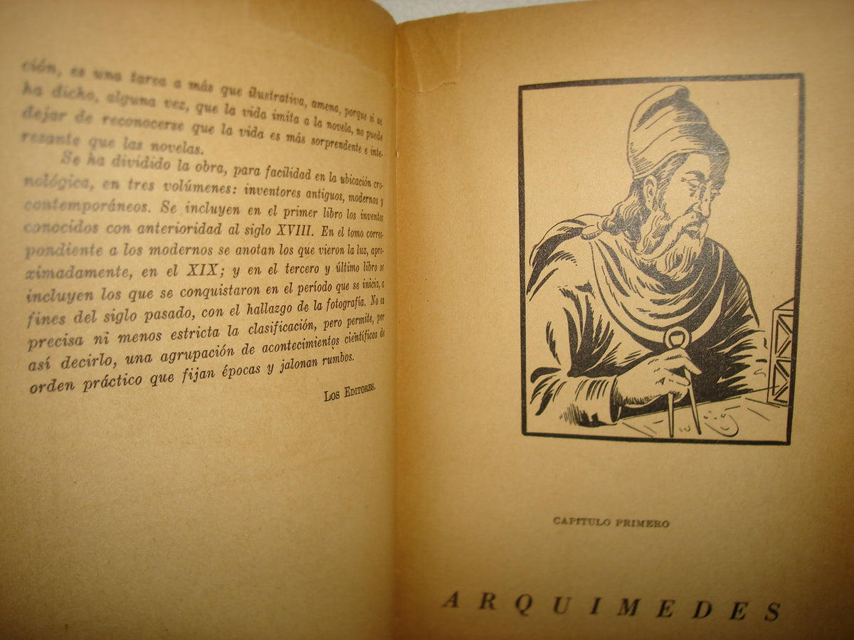 7- Los Grandes Inventores Antiguos - R. Rovira - 1945