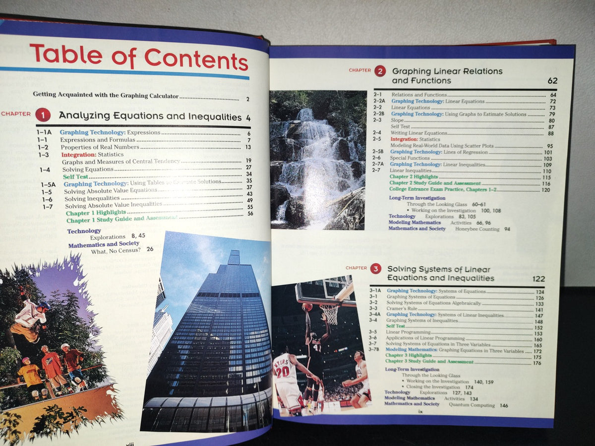 158- Algebra 2. Integration, Applications, Connections - Glencoe. Mcgraw-Hill - 1998
