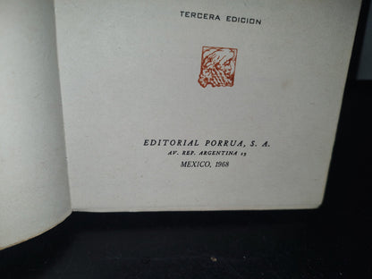 92- La Parcela - José López Portillo Y Rojas. Colección De Escritores Mexicanos - 1968