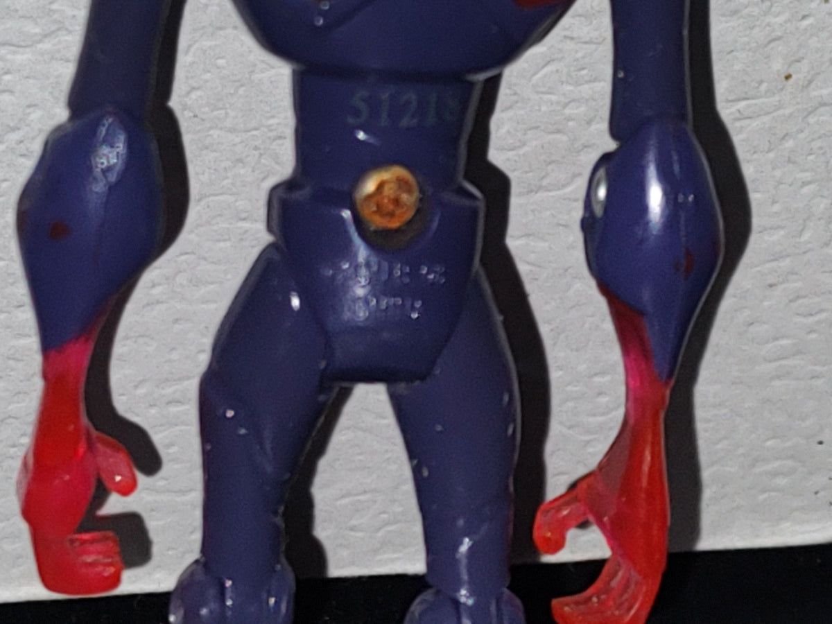 A3- Juguete Articulado: Ben 10. Chromastone / Piedra - 2000'S