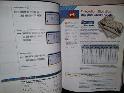 158- Algebra 2. Integration, Applications, Connections - Glencoe. Mcgraw-Hill - 1998