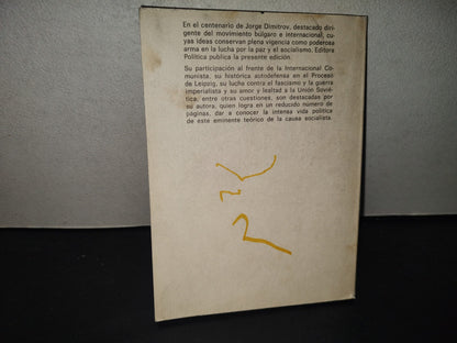 215- Jorge Dimitrov. Breve Biografía - Petra Radenkova - Editora Política La Habana 1982