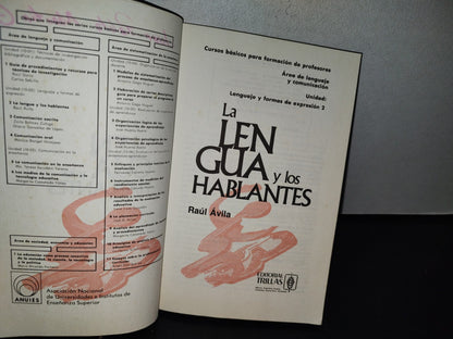195- La Lengua Y Los Hablantes - Raúl Ávila