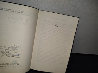 90- Michael L. Bauman. B. Traven, Una Introducción - Primera Edición En Lecturas Mexicanas, 1985