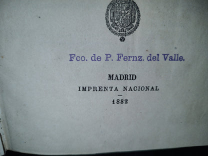 65- Ley De Reclutamiento Y Reemplazo Del Ejército. Edición Oficial - Madrid 1882