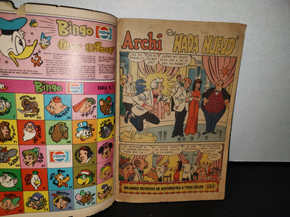 188- Cómic Archie - Editorial Novaro. Año Xviii, No. 607, Enero De 1975