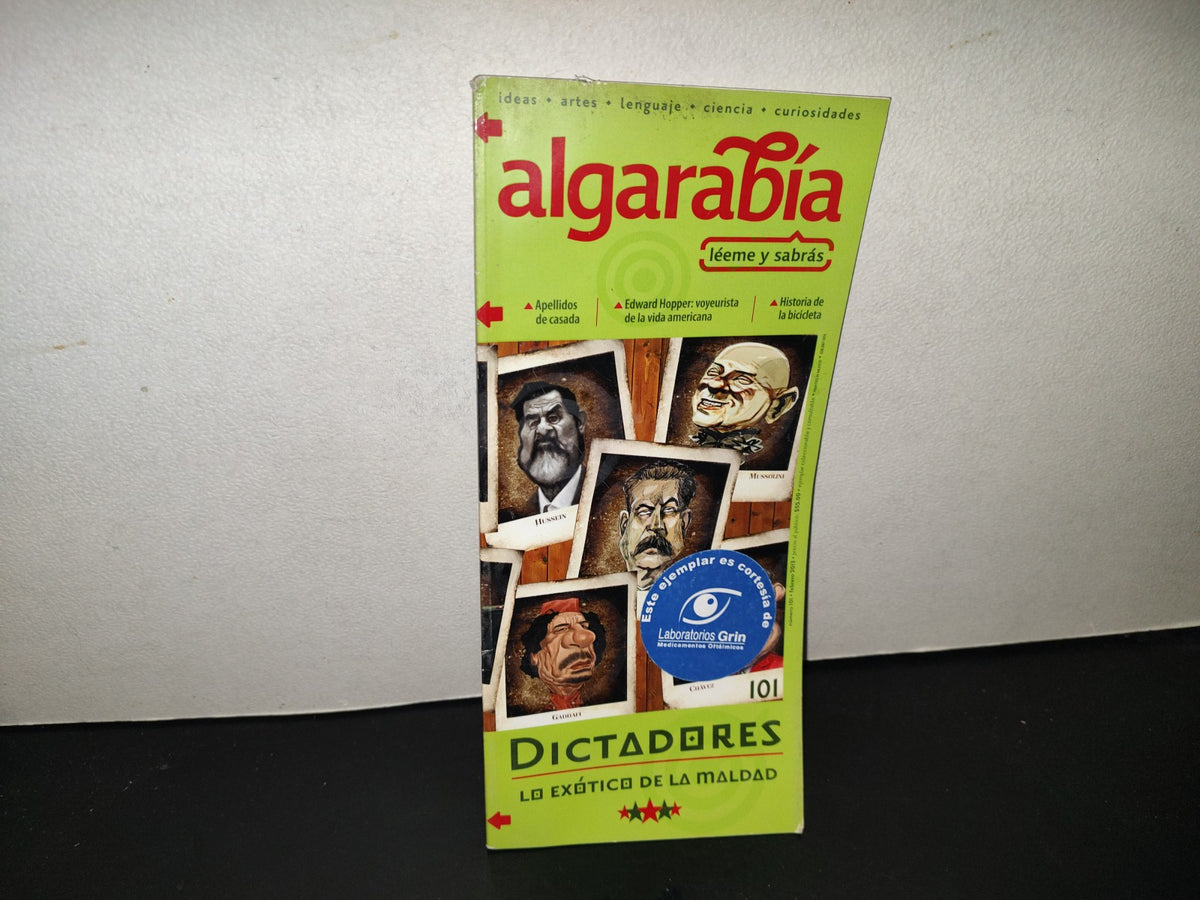 202- Algarabía. Dictadores, Lo Éxotico De La Maldad - # 101, Año XII, Febrero 2013