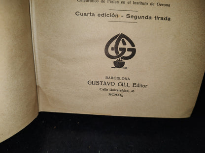 59- Tratado Popular De Física - Juan Kleiber, Dr. B. Karsten - 1919