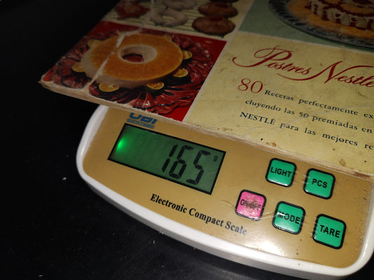 166- Antiguo Libro De Cocina Nestlé. Postres Nestlé Núm. 3 - 50'S