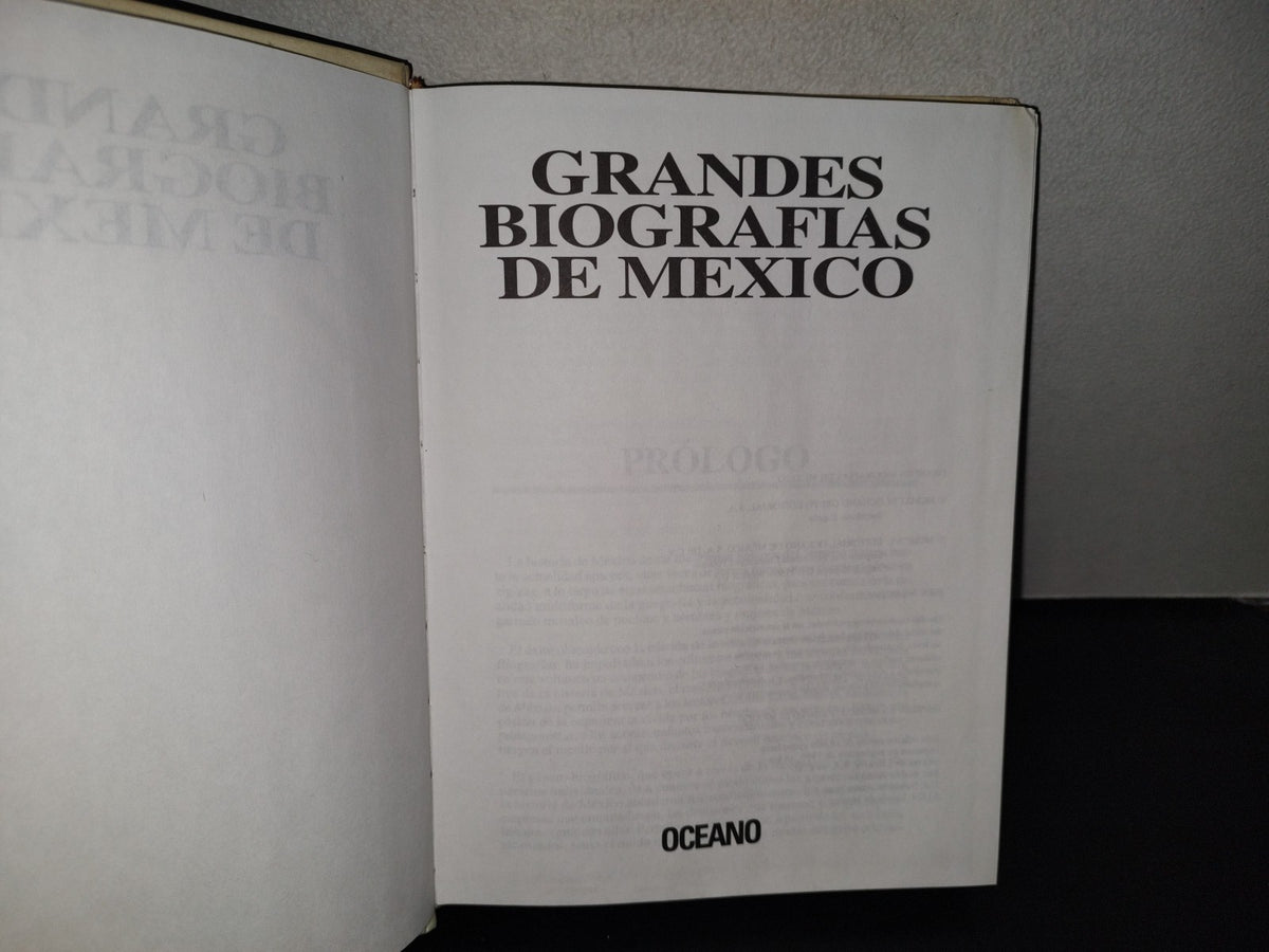 151- Grandes Biografías De México. Océano