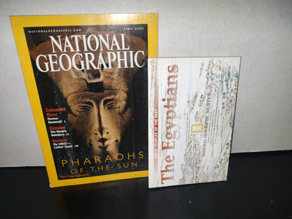 128- National Geographic Magazine. Pharaohs Of The Sun - April 2001