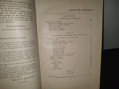 132- Biología - José De Lille Borja - 1967