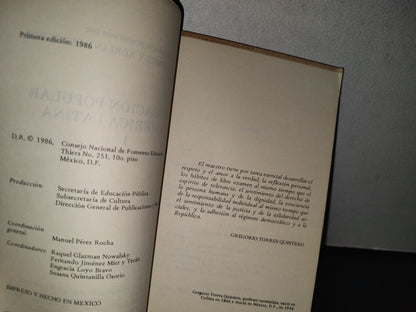68- La Educación Popular En América Latina - Marcela Gómez. 1A. Ed. 1986