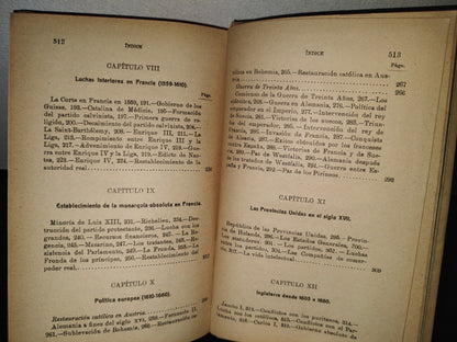 64- Historia Universal Iv. Historia Moderna Hasta 1715 - C. Seignobos - Madrid, Daniel Jorro, Editor, 1912