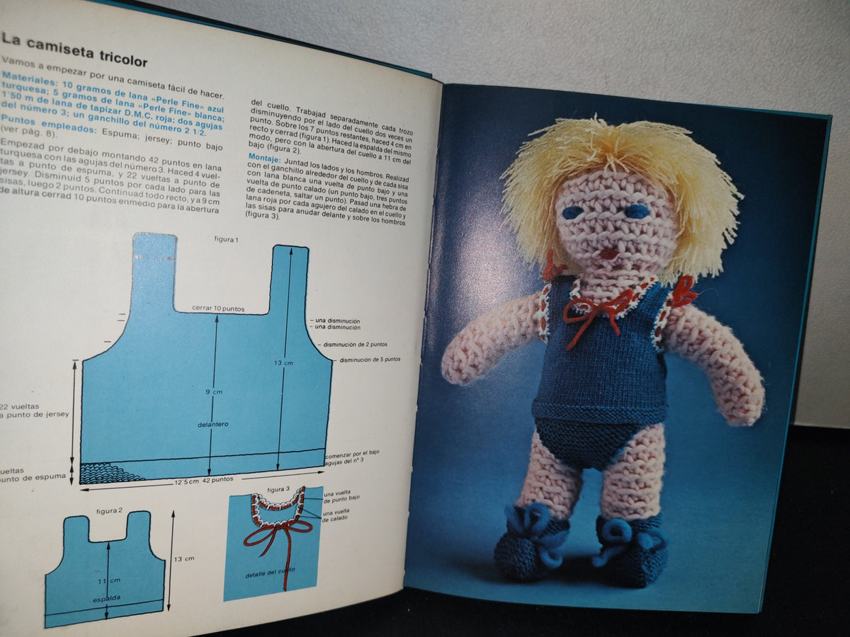 74- Muñecas De Punto - Madeleine Banier. Mas-Ivars Editores
