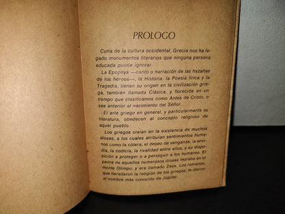 124- Primer Festival De Literatura Infantil V. De La Tragedia Griega. Selección De Salvador Novo 50's
