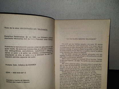 118- Un Extraño Mr. Televisión. Novela - Francisco Javier Camargo