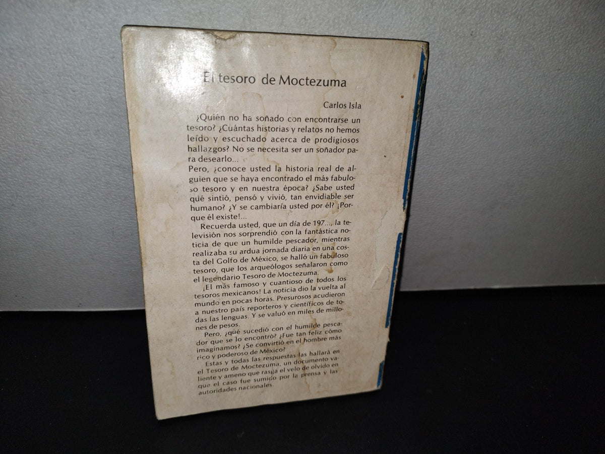 188- El Tesoro De Moctezuma - Carlos Isla