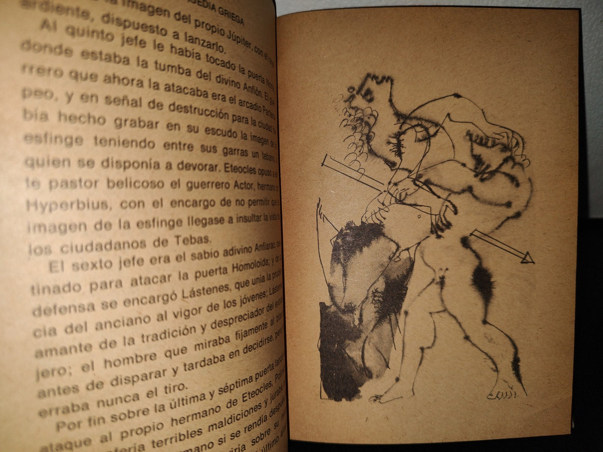 124- Primer Festival De Literatura Infantil V. De La Tragedia Griega. Selección De Salvador Novo 50's