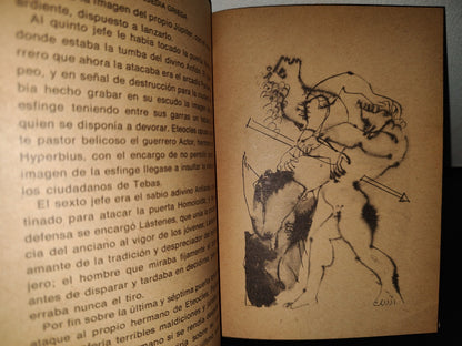 124- Primer Festival De Literatura Infantil V. De La Tragedia Griega. Selección De Salvador Novo 50's