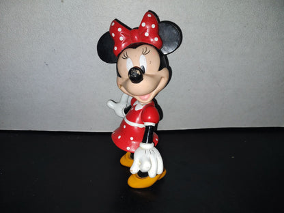 A2- Juguete Grande Disney. Minnie Cabeza Con Resorte. Disney Applause - 90'S