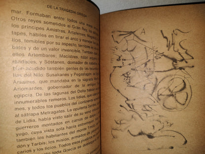 124- Primer Festival De Literatura Infantil V. De La Tragedia Griega. Selección De Salvador Novo 50's