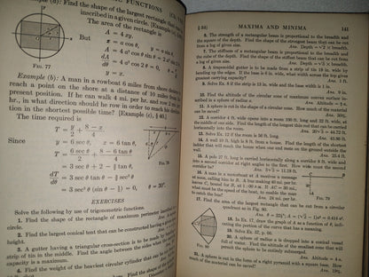 92- Differential And Integral Calculus - Clyde E. Love , Ph. D. New York, The Macmillan Company 1948