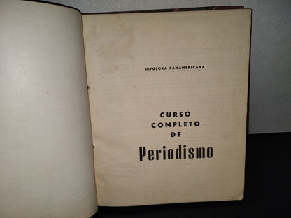158- Curso Completo De Periodismo - Difusora Panamericana - 60's
