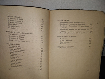 91- Inquisición Sobre La Inquisición - Alfonso Junco - Editorial Jus. Méjico, 1949