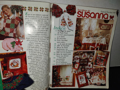 87-2- Revista De Manualidades. Las Ideas De Susanna. Especial Navidad 1997