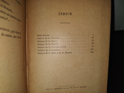 100- Archipiélago Sonoro - J. M. Vargas Vila - Librería De La Vda. De Ch. Bouret 1913