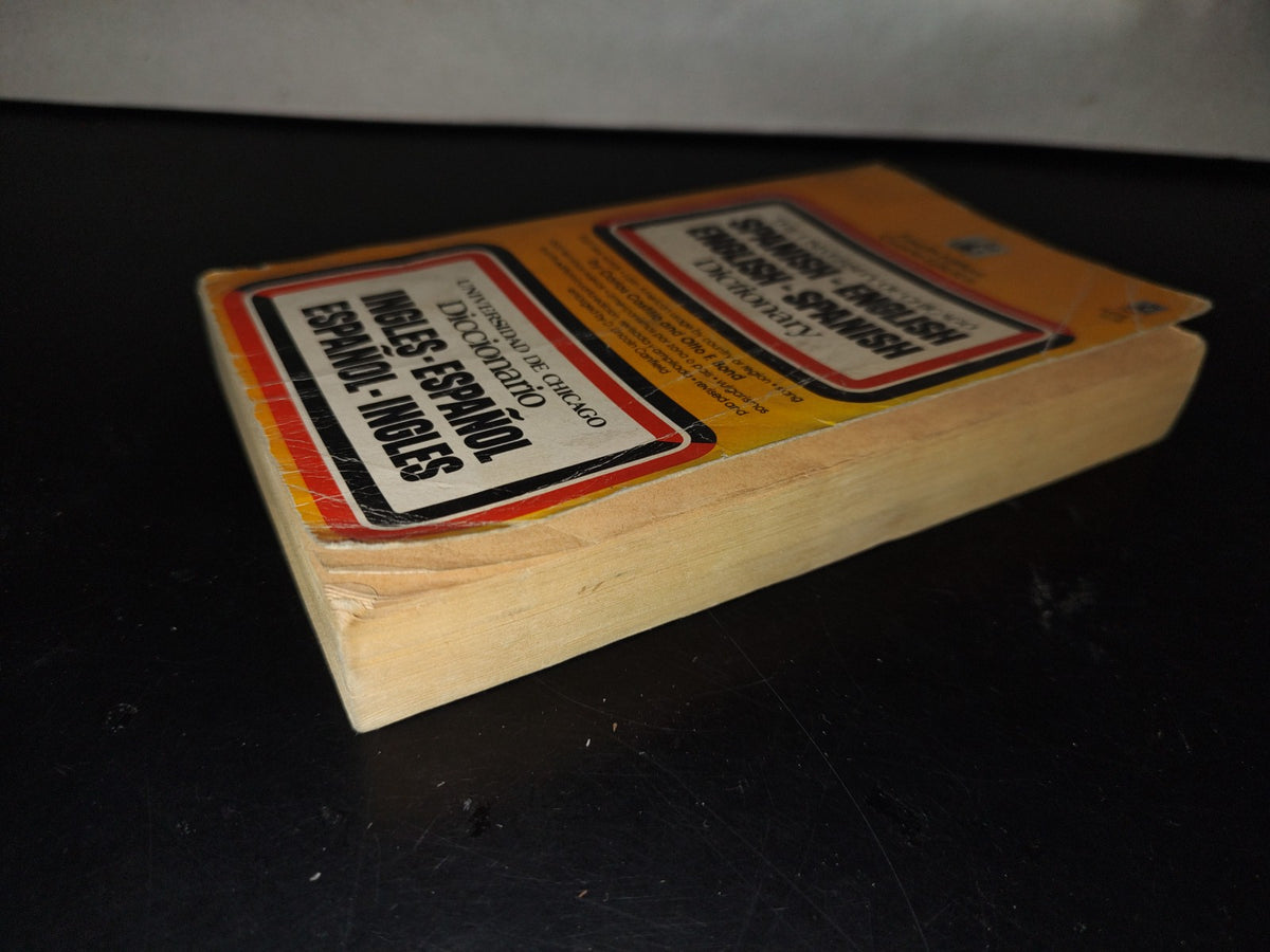201- Universidad De Chicago Diccionario Inglés-Español Espaol-Inglés. First Pocket Books, 1987