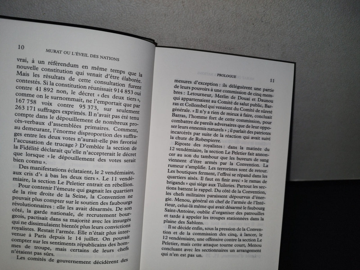 87-2- Murat - Jean Tulard - Libraire Arthème Fayard, 1999