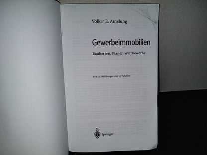 220- Gewerbeimmobilien. Bauherren, Planer, Wettbewerbe - Volker E. Amelung. 1st. Edition 1996