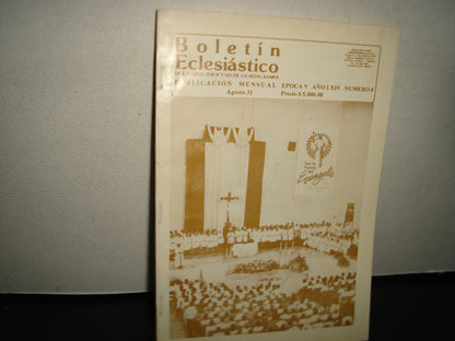 21- Boletín Eclesiástico De La Arquidiócesis De Guadalajara. Época V, Año Lxiv. Número 8