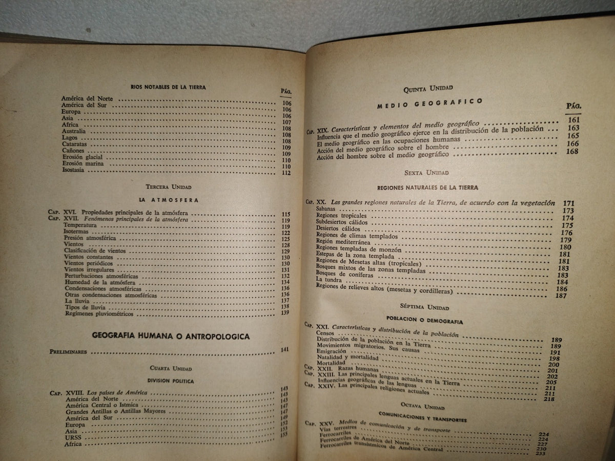 118- Nociones De Geografía Física Y Humana - María De La Luz Salazar Y Salazar