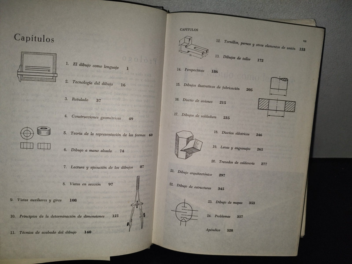196- Dibujo Técnico -Thomas E. French, Carl L. Y Svensen - Ediciones G. Gili - 1982