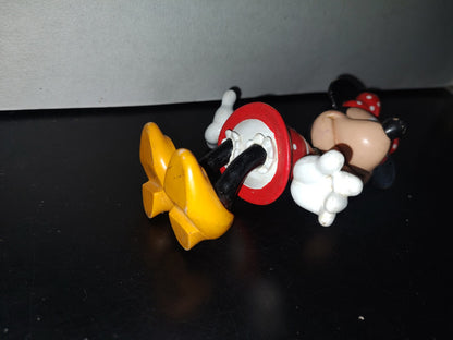 A2- Juguete Grande Disney. Minnie Cabeza Con Resorte. Disney Applause - 90'S