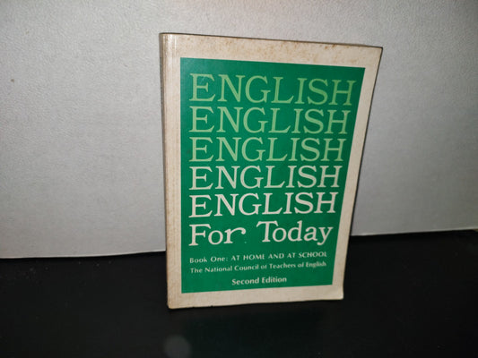 139- English For Today. Book One: At Home And At School - Mcgraw-Hill - 1980