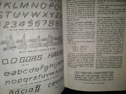 196- Dibujo Técnico -Thomas E. French, Carl L. Y Svensen - Ediciones G. Gili - 1982