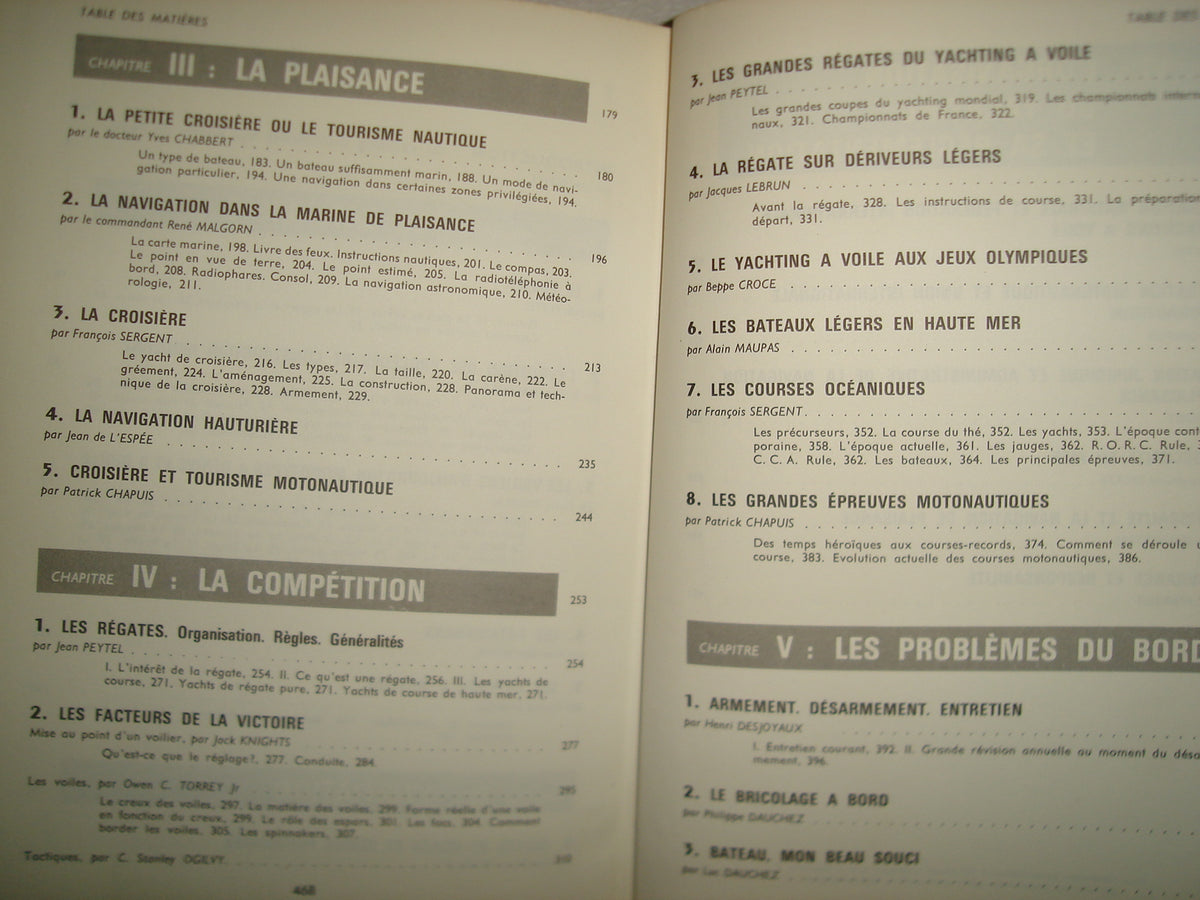 167- Idioma Francés - Libro, Yates, Barcos / Le Yachting. Voile Moteur - Larousse